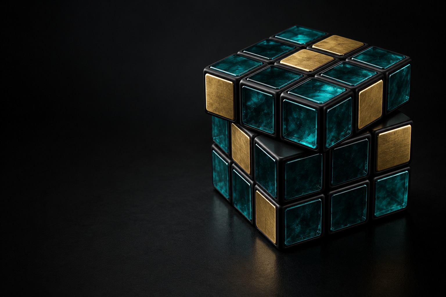 Interlocking blocks representing coordinated controls